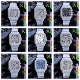 Montre DE Luxe 40mm automatic mechanical movement 904L steel Relojes case babysbreath diamond watch mens watches Wristwatches