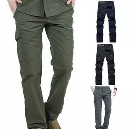 Men's Pants Fashion Men Outdoor Climbing Hiking Clothing For Multi-pockets Solid Quick Dry Streetwear Fit Male Tactical Long Pants Trousers 220907