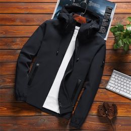 Men's Jackets brand Hooded Windbreaker Coat Army Outdoor clothes Men Waterproof Casual Jacket Clothes Male Bomber Outwear 220907
