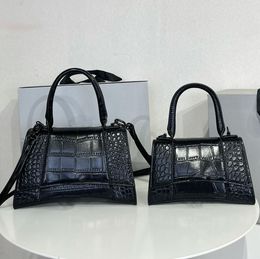 2021 Designer-Taschen, Leder-Sanduhr-Tasche, Damen-Umhängetasche, Größe 23 cm, 19 cm Handtasche