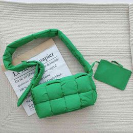 Totes Toe Bag Clutch Brand Cotton Designer Handbags Woven Messenger Shoulder Crossbody Bags Pillow Female 1124