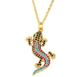 Jewellery Necklaces Pendants Crocodile chain necklace Zirconia Jewellery Cubic Crystal Cz Fashion Charm 4iu