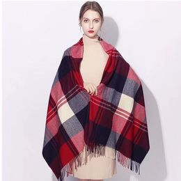 Cotten scarf Fashion Luxury Scarves Designer sciarpa foulard echarpe cashmere designer schal a warmth strong scarfs for women Plaid classic christmas gifts