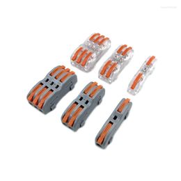 Lighting Accessories Universal Cable Wire Connector 222-421 2 3 Pin Splicing Push In Wiring Terminal Blocks Led Electric Mini Compact Fast