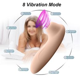 Sex toy massager 8 Modes Clitoris Sucking Vibrator Female Clit Sucker Vacuum Stimulator Women Masturbating Fast Orgasm Dildo Toys