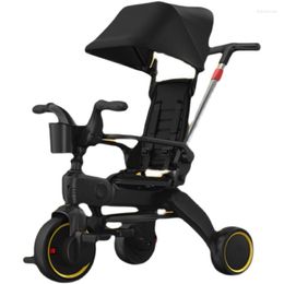 Strollers Children Tricycle Bicycle Walking Car Child Bike Foldable Baby Balance Kids Scooter Stroller For 1-4 Years Old