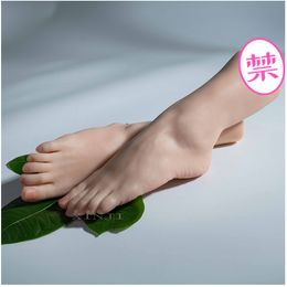 Sexy Silicone Foot Mannequin Foot Model For Playing Display Customized