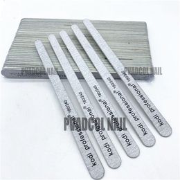 Nail Files 25pcspack Professional Manicure Sanding Art File Droplet Grey Polish Sandpaper 100180 180240 Natural s Buffer Block 220908