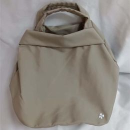 LL Tote Bags Women Handbag Gym Running Outdoor Sports Shoulder Bag Travel Casual Cross Body Pack Waterproof Large Capacity