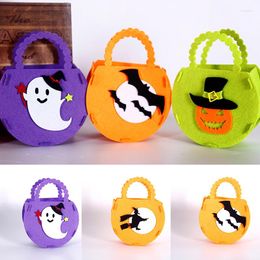 Gift Wrap Halloween Non-Woven Bag Stickers Shopping Ghost Festival Kindergarten Mall Candy Tote