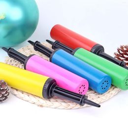 Party Decoration Balloon Pump Inflater Air Chain Hand Push Decor Accessories Birthday Wedding Supplies