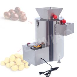 LEWIAO Chestnut Shelling Machine Chestnut Peeler Suitable for Canteen Roasted Seeds and Nuts Shop