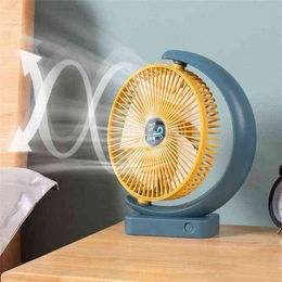 Electric Fans Mini USB Desk Fan Better Cooling Perfect Strong Airflow Whisper Quiet Portable Fan for Desktop Office Table 3 Speeds 8 inch T220907