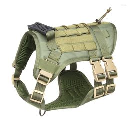 Dog Collars Tactical Harness No Pull Adjustable Pet Reflective K9 Working Training Easy Control Vest Military Service
