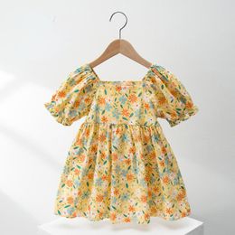 KANZ casual dress discount 87% Yellow 12Y KIDS FASHION Dresses Print 