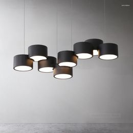 Pendant Lamps Nordic Restaurant Kitchen Island Lights Creative Bedroom Lamp Living Room Decor Designer Simple Bar Dinning