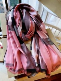 high qulatiy Designer Scarves Men Winter Pashmina warm Scarfs Fashion Classic Cashmere Wool soft thick Scarf Wrap 35 x180cm no box