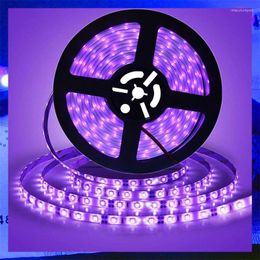 Strips 5M SMD UV Purple LED Strip DC 12V 60Leds/m 120Leds/m Fluorescent Party Waterproof