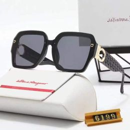 6199 Top luxury Sunglasses polaroid lens designer womens Mens Adumbral Goggle senior Eyewear For Women eyeglasses frame Vintage Metal Sun Glasses With Box