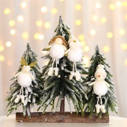 Other Event Party Supplies Christmas Tree Pendant Ornaments 2023 Year Gifts Christmas Angel Dolls Christmas Decoration For Home Deco #50g 220908