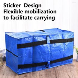 Storage Bags Large Capacity Moving Bag Heavy Duty Dustproof Extra Folding Duffle Travel Clothes For Home