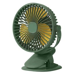 Electric Fans 3 Gear Portable Fan Rechargeable Mini Folding Telescopic Floor Low Noise Summer Fan Cooling For Household Bedroom Office Desktop T220907