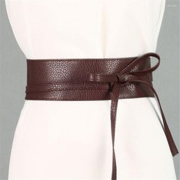 Belts Decorative Wide Belt Ladies Simple And Versatile Waist Clothing Accessories Bow Tie With Skirt Fashion Nice