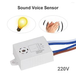 Switch 3PCS Home Improvement Module 220V Detector Sound Voice Sensor Intelligent Auto On Off Light Accessories Switches