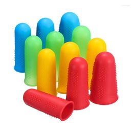 Tools Ly Silicone Fingers Cover Cap Fingertip Protector Anti-skid Heat Resistant For Kitchen Barbecue