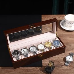 Watch Boxes Luxury Wooden Storage Organiser Box Big Pillows Home Jewellery Collection Display Case Gift