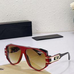 Top Original hochwertige Designer-Sonnenbrillen für Männer, berühmte modische Retro-Luxusmarken-Brillen, modische Damenbrillen CAZA 163 Herren