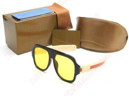 2022 Luxury Brand Design Square Sunglasses With Web Men Women oversized Sunglasses Mask-shaped SunGlass Female Driving Eyewear Oculos Lunette De Soleil 66635