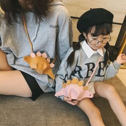 Fashion cartoon baby handbag cute mini children dinosaur shoulder bag small kids purse good selling