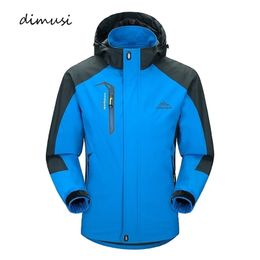 Men's Jackets DIMUSI Casual Jacket Spring Autumn Army Waterproof Windbreaker Male Breathable UV protection Overcoat 5XL TA541 220908