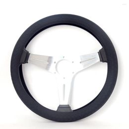 Steering Wheel Covers 2022 Design Non-slip Car Braid Cover Silicone Suite 9 Colors DIY Texture Soft Auto Accessories