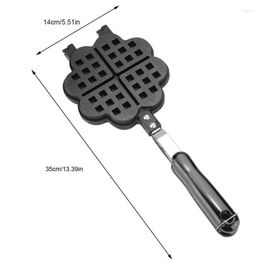 Baking Moulds Heart Shape Household Kitchen Gas Non-Stick Waffle Maker Pan Mould Mould Press Plate Tool