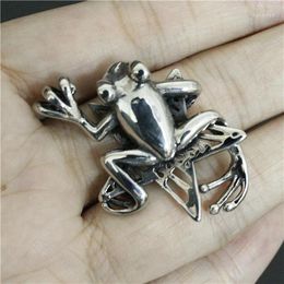 Pendant Necklaces 2022 Est Arrival Cool The Frog 316L Stainless Steel Men Boy Band Party Fashion