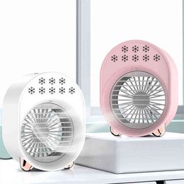 Electric Fans Mini Air Conditioner Cooler Water Cooling Conditioning For Room Office Mobile Portable Cars T220926