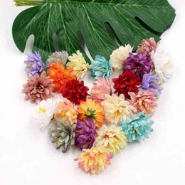 Faux Floral Greenery 20 STKS 3 cm silk artificial flower carnation flower head multicolor optional wedding scene interior decoration DIY flowers J220906