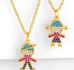 Jewellery Necklaces Pendants boy girl chain necklace Zirconia Jewellery Cubic Crystal Cz Fashion Charm ah34