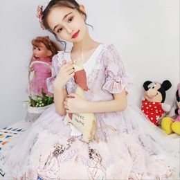 Girl Dresses Spring And Autumn Princess Dress Girls 2022 Children's Puffy Skirt