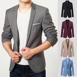 Men's Suits Fashion Formal Blazer Unique Cutting Warm Solid Color Lapel Slim Wedding Suit Coat Jacket Business Office Dress Men Clothing