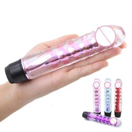 Beauty Items Vibrator G-Spot Powerful Jelly Dildo Vibrating Massager sexy Toy Bullet for Women Adult Products