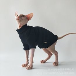 Cat Costumes Hairless Clothes Knitwear Base Shirt Air Conditioning Devon Rex Sphinx Skin-friendly 220908