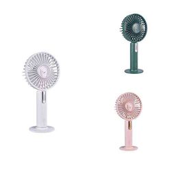 Electric Fans Portable Mini Handheld Rechargeable USB Personal Desktop / Heat for Office Outdoor T220907