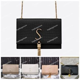 LOULOU Chain Bags Designer Shoulder Crossbody Cross Body Bags Classic High Quality Leather Bag Purse Purses Pochette