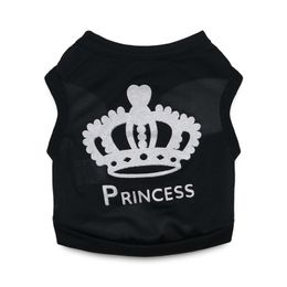 Small Pet Dog Apparel Puppy Vest Spring Summer T-Shirt Vest Princess Pyjamas Cat Costume