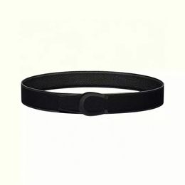 Fashion man belts Luxury designer belts for men's and women's letter smooth H buckle width 2.2--2.4 cm HE00197