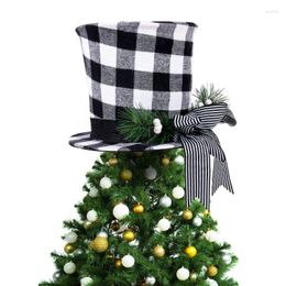 Christmas Decorations Tree Top Topper Retractable Hat Ornaments Home Outdoor Decor Gift Decoration