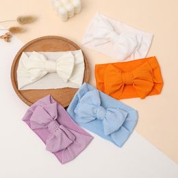 Baby Headband Ribbed Headbands For Children Elastic Hair Bands Girl Accessories Infant Head wraps Soft Turban Newborn